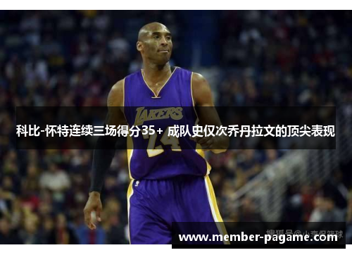 科比-怀特连续三场得分35+ 成队史仅次乔丹拉文的顶尖表现